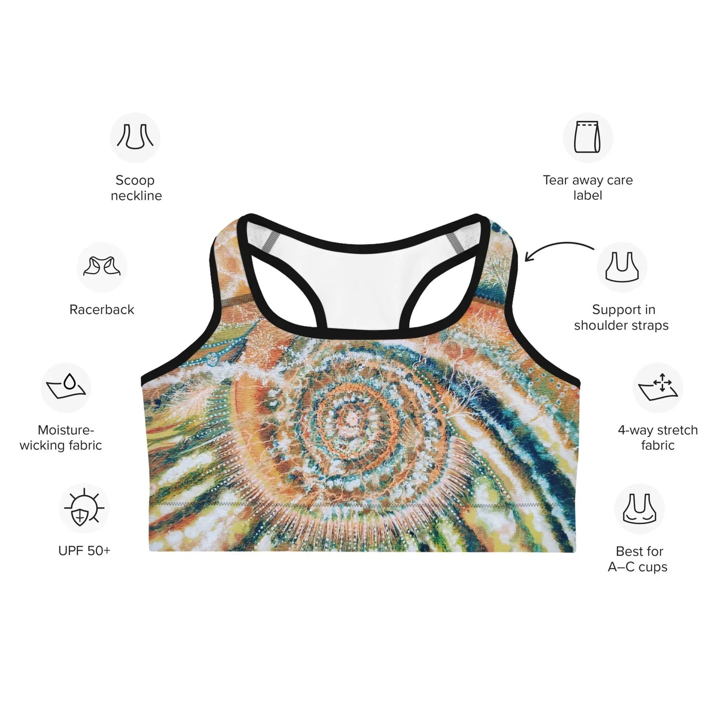 Brassière de Sport - Nautilune - Ty - Art