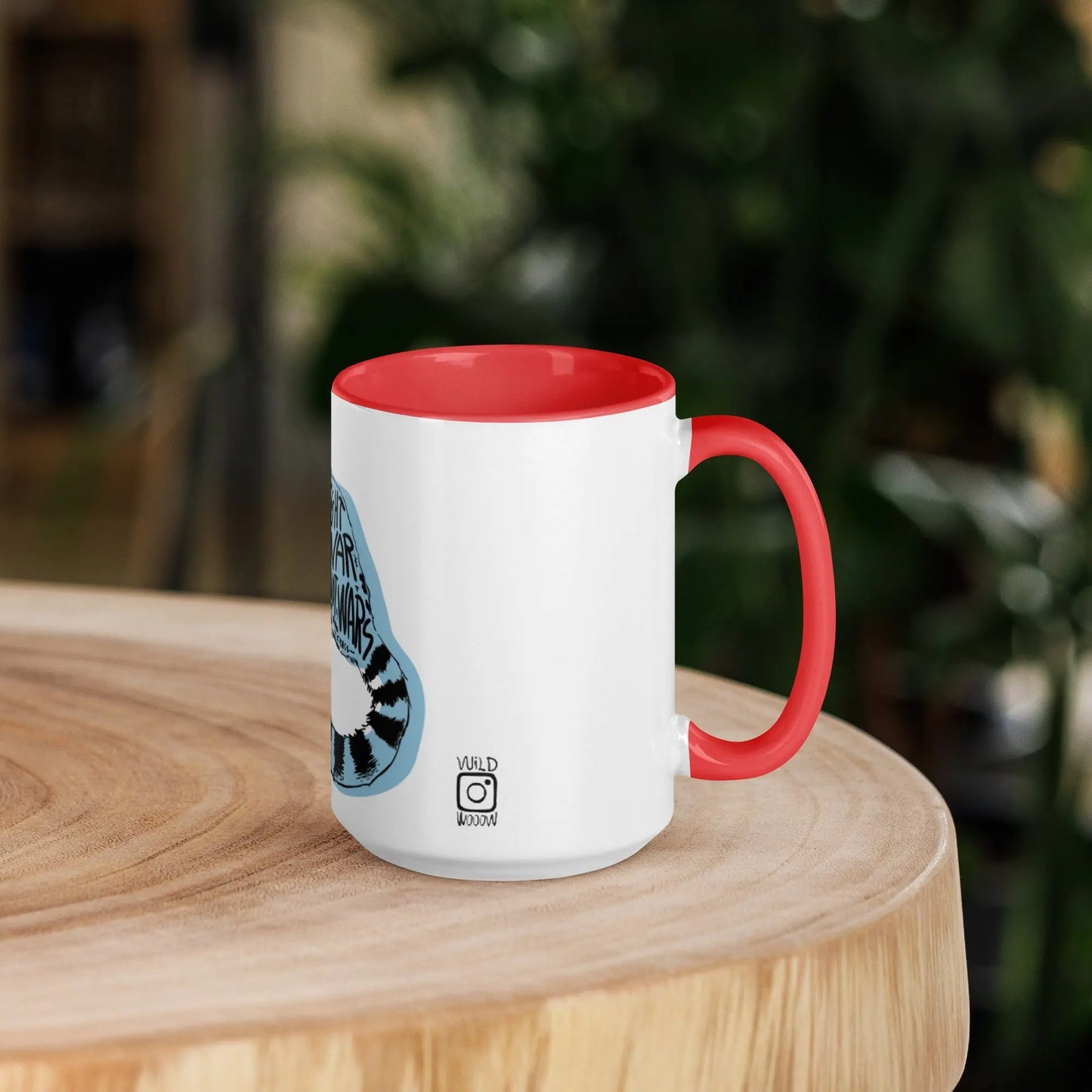 Mug à Intérieur Coloré - Fight - Ty - Art