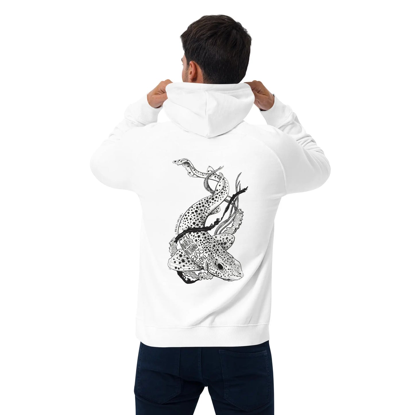 Sweat à capuche écologique Raglan unisexe - In nature - Ty - Art
