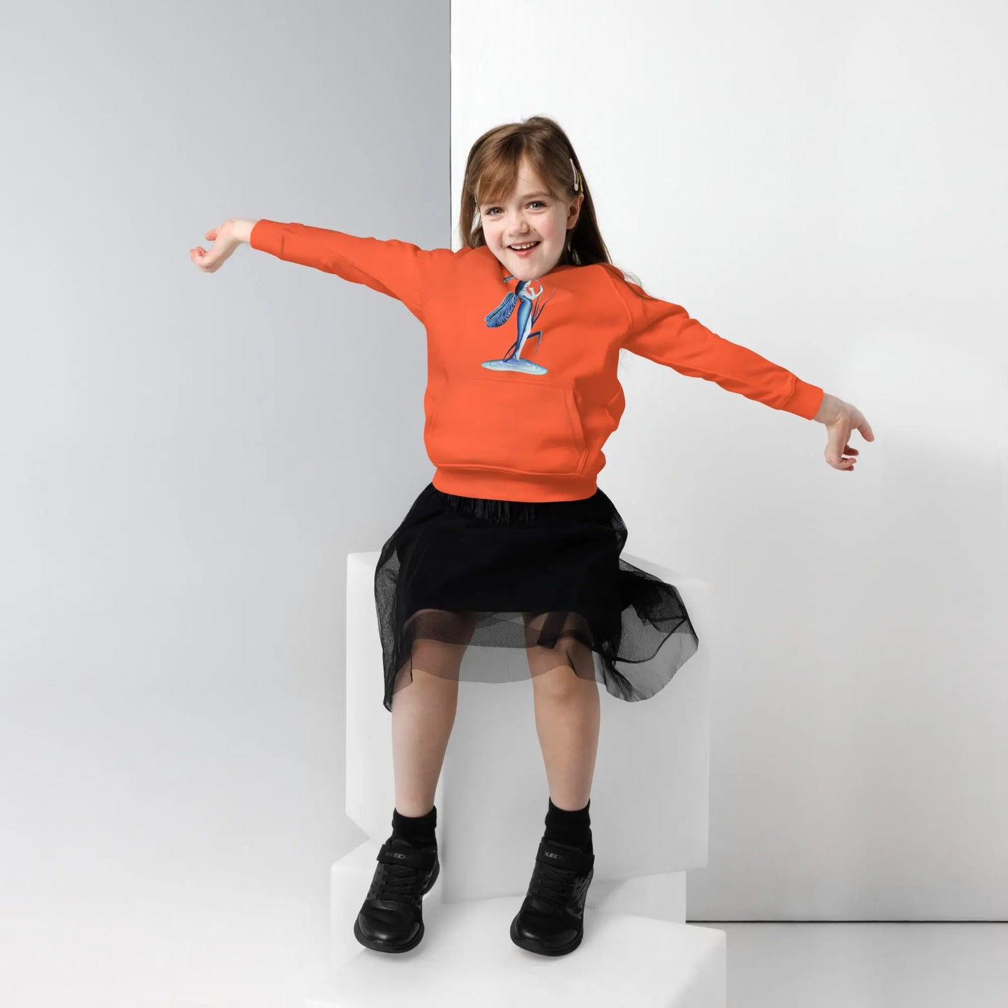 Sweat à capuche écologique pour enfants - Fée libellule - Ty - Art