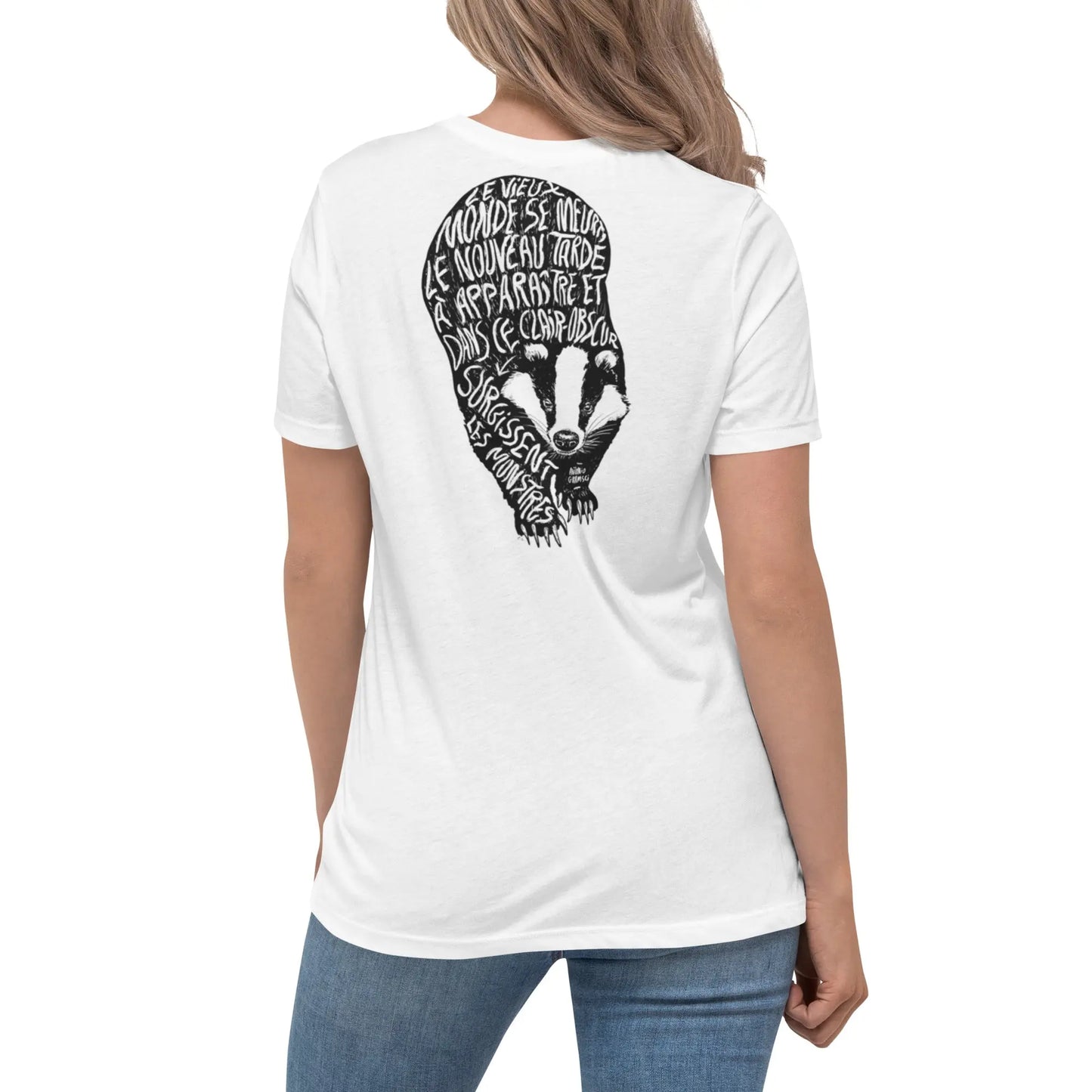 T-shirt Décontracté pour Femme - Vieux monde - Ty - Art