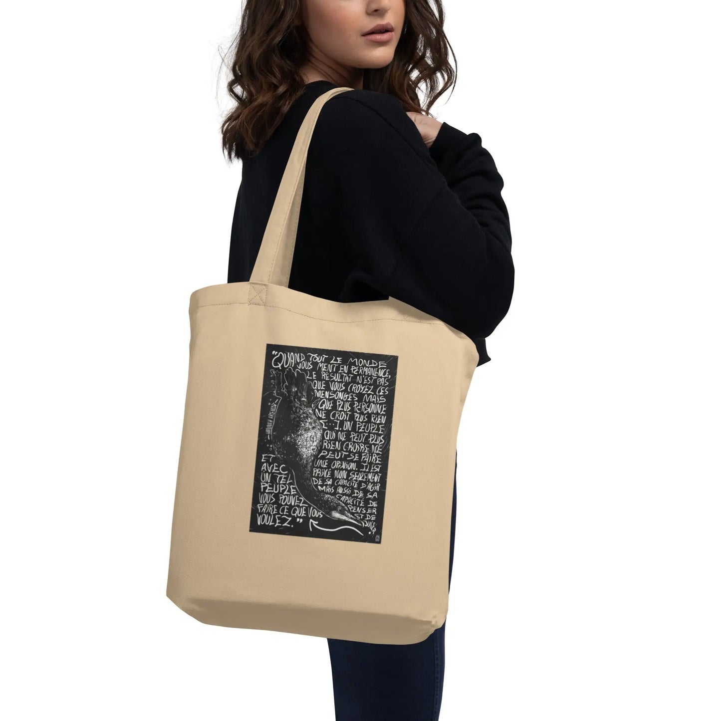 Tote Bag Bio - Mensonge - Ty - Art