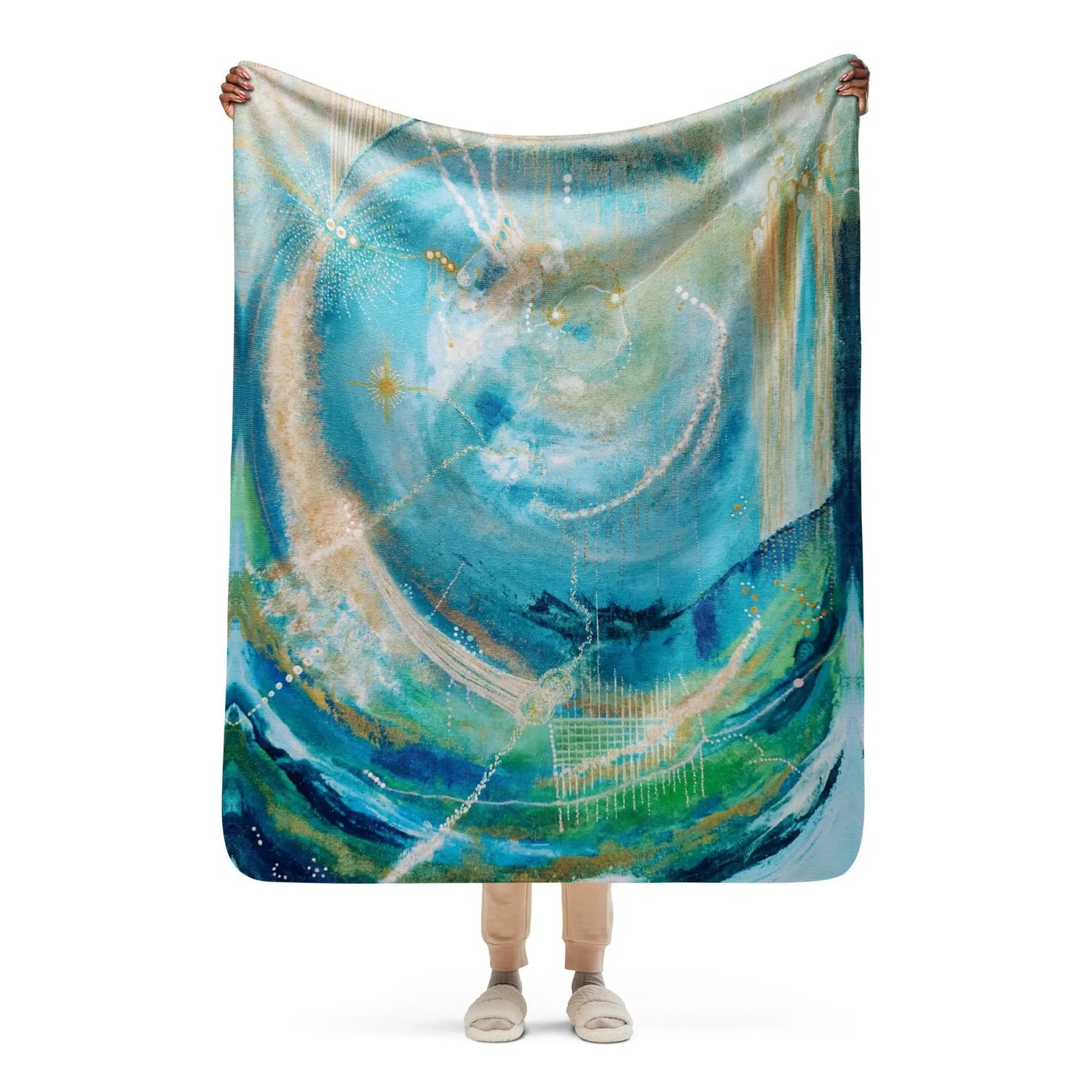 Couverture en Sherpa - Nereidys - Ty - Art