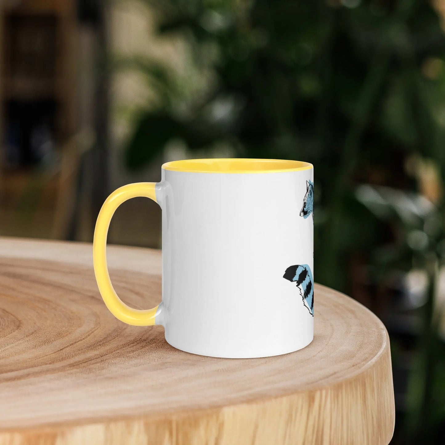 Mug à Intérieur Coloré - Fight - Ty - Art