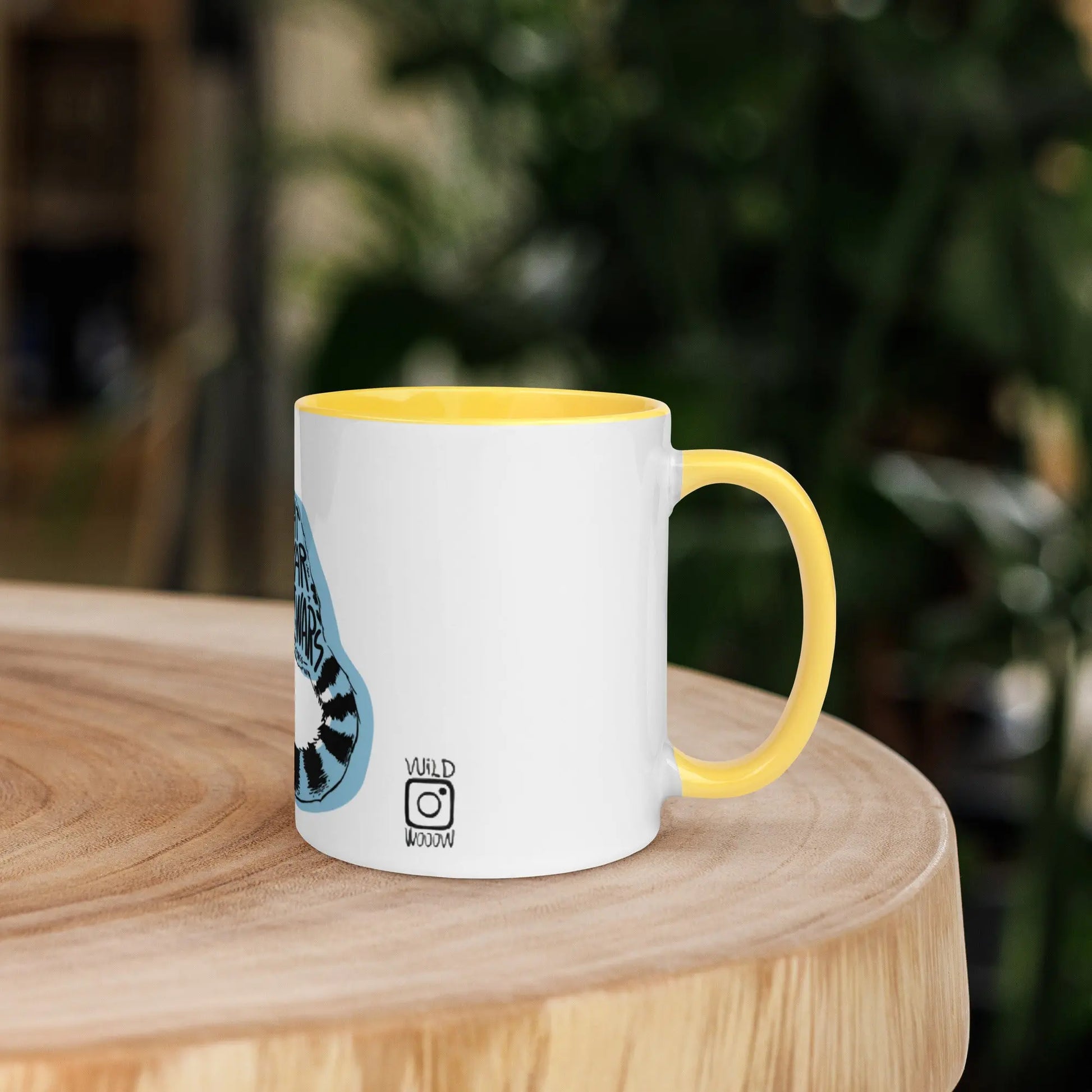 Mug à Intérieur Coloré - Fight - Ty - Art