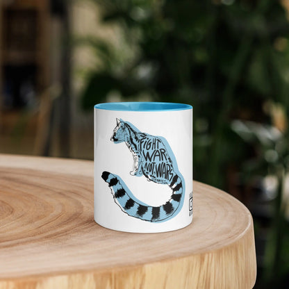 Mug à Intérieur Coloré - Fight - Ty - Art