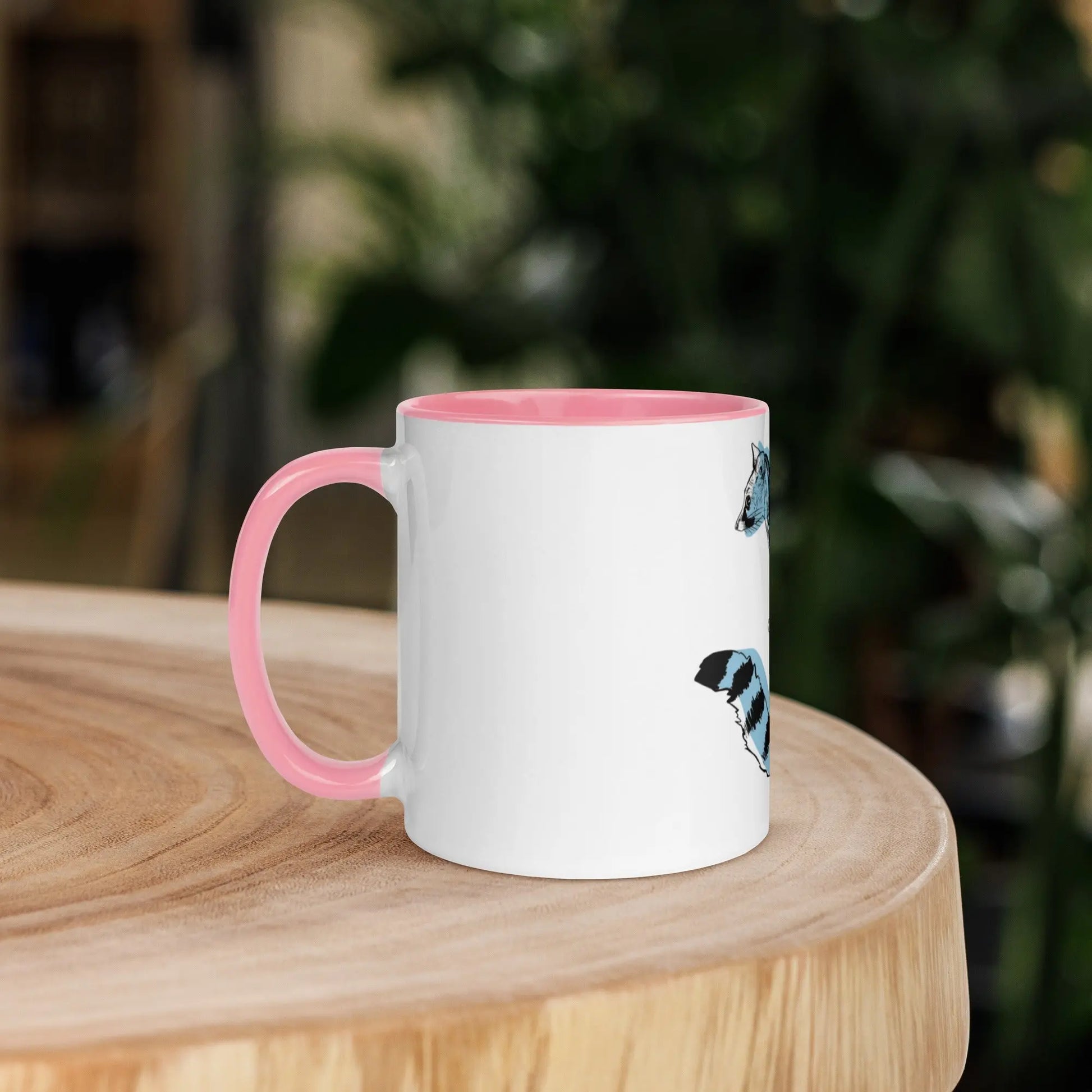 Mug à Intérieur Coloré - Fight - Ty - Art