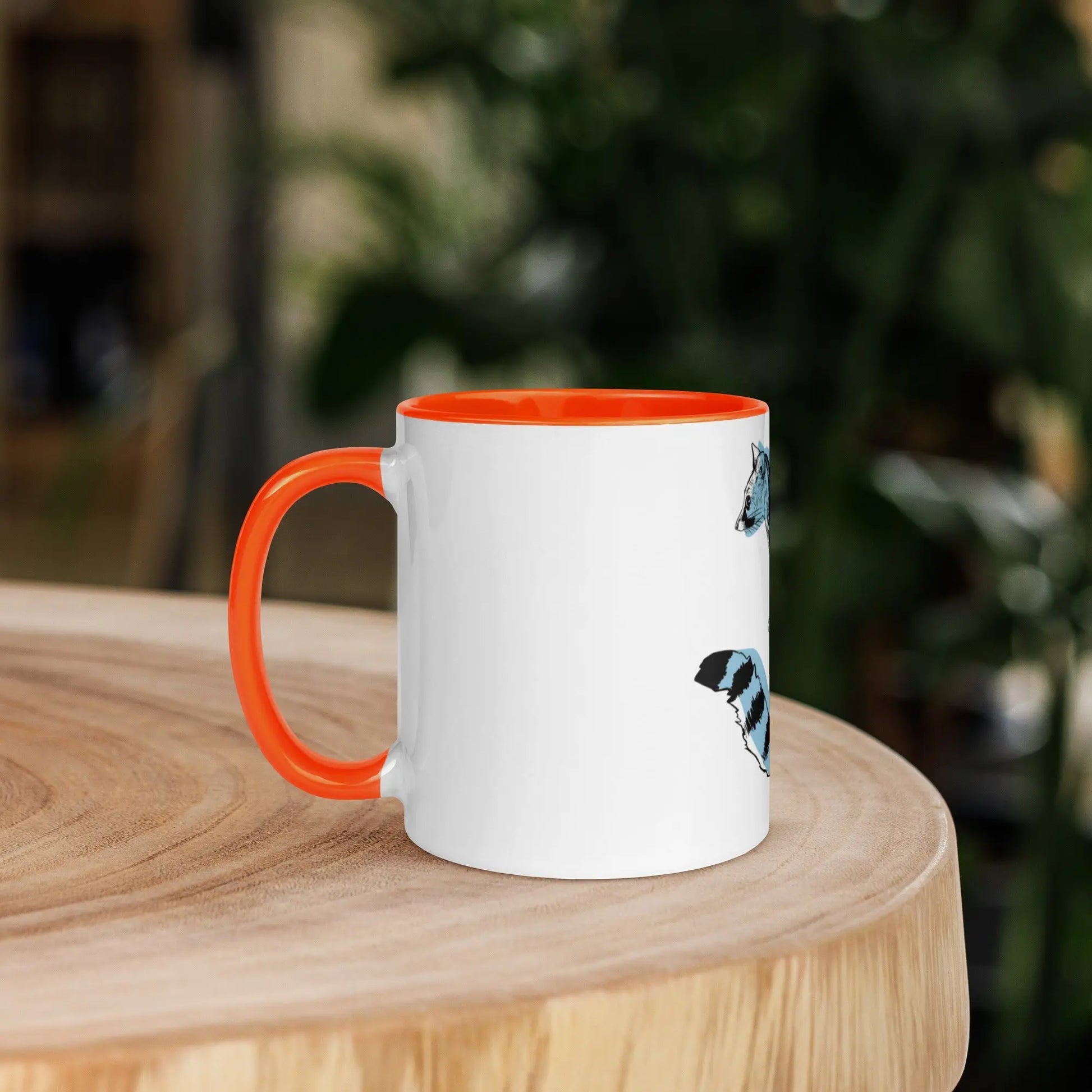 Mug à Intérieur Coloré - Fight - Ty - Art
