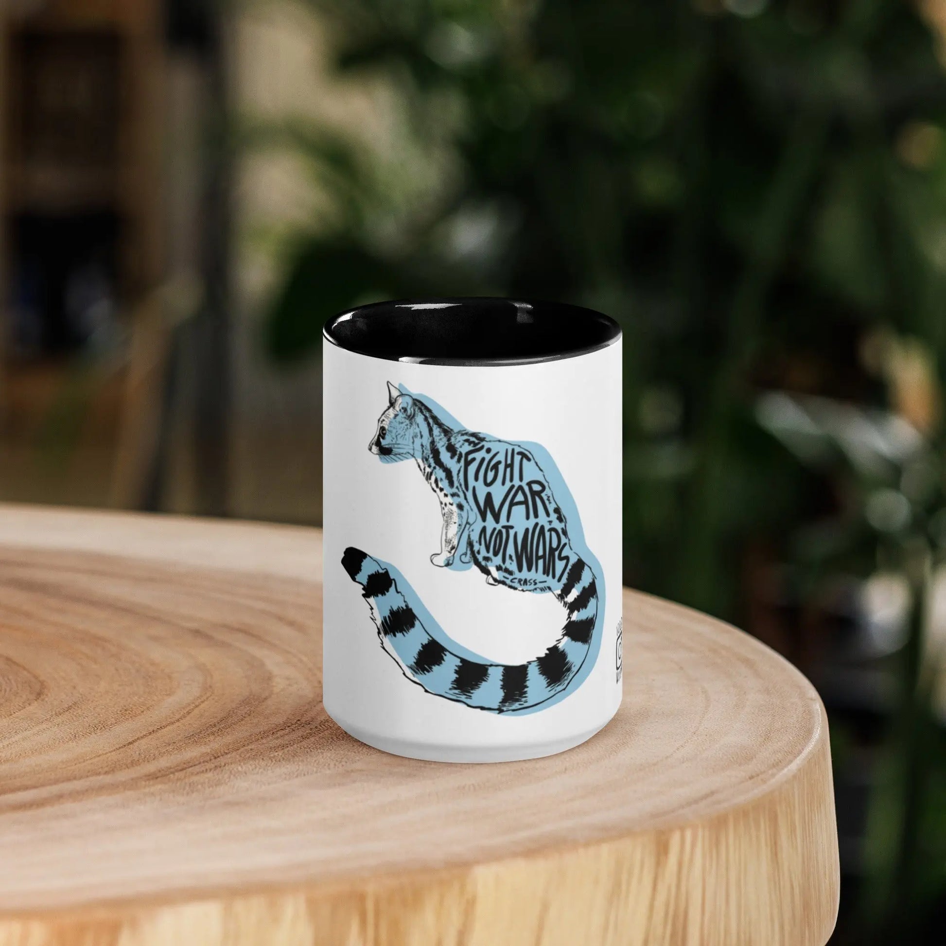 Mug à Intérieur Coloré - Fight - Ty - Art