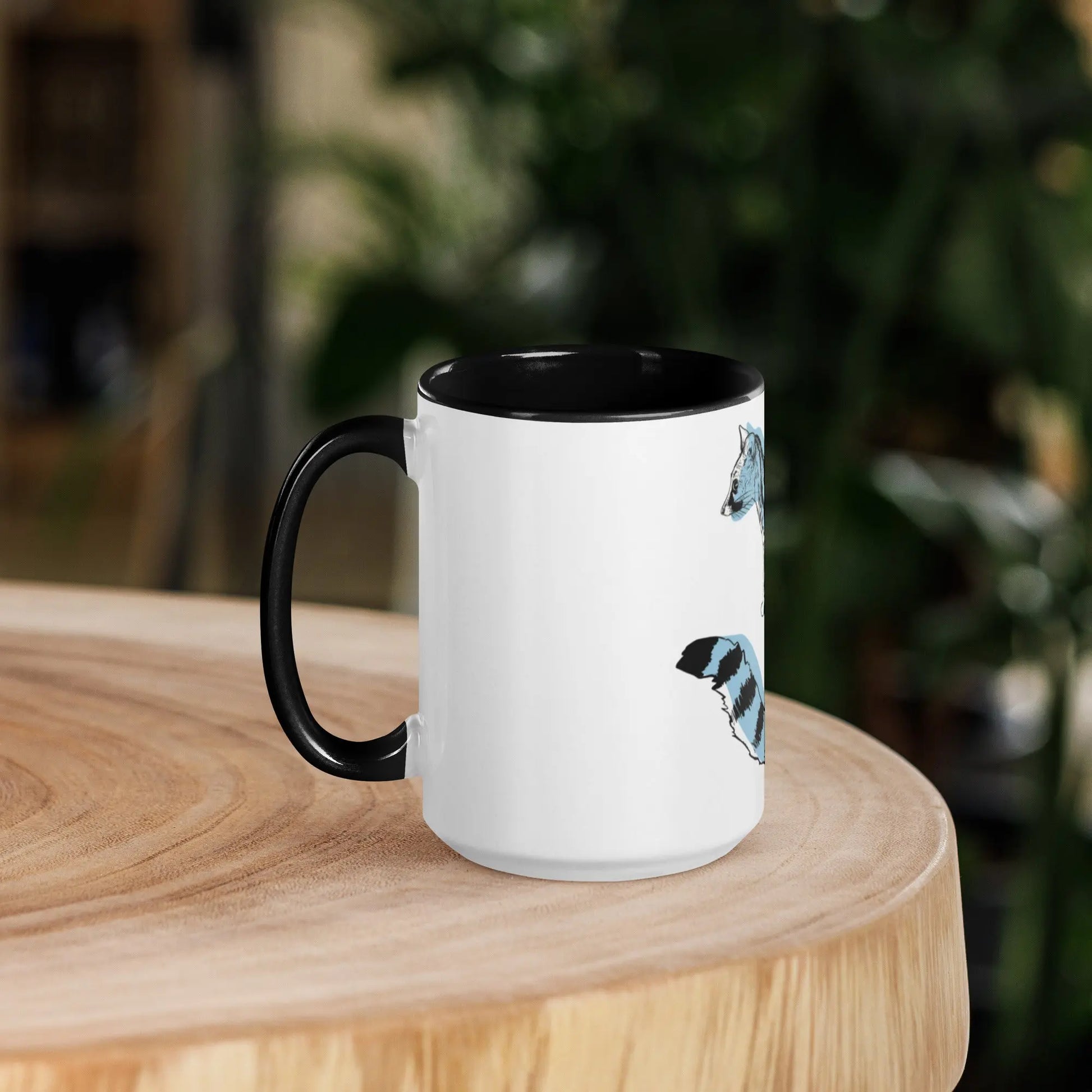 Mug à Intérieur Coloré - Fight - Ty - Art