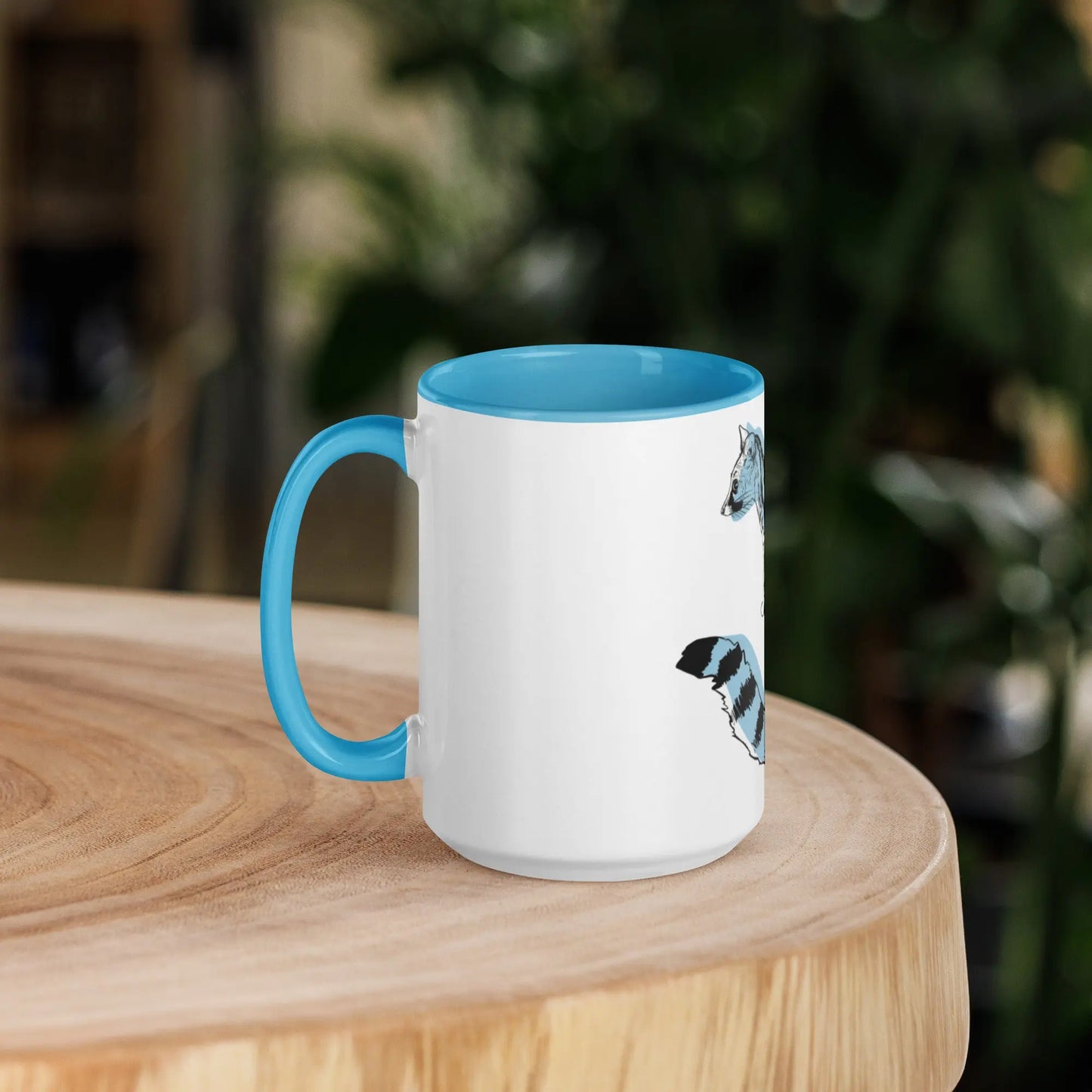 Mug à Intérieur Coloré - Fight - Ty - Art