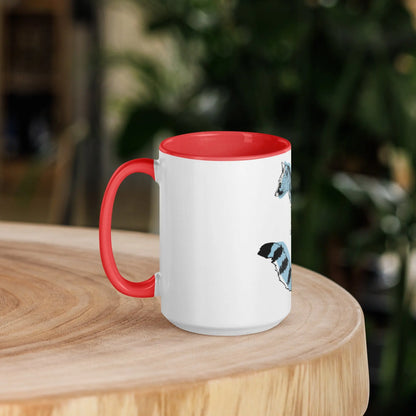 Mug à Intérieur Coloré - Fight - Ty - Art