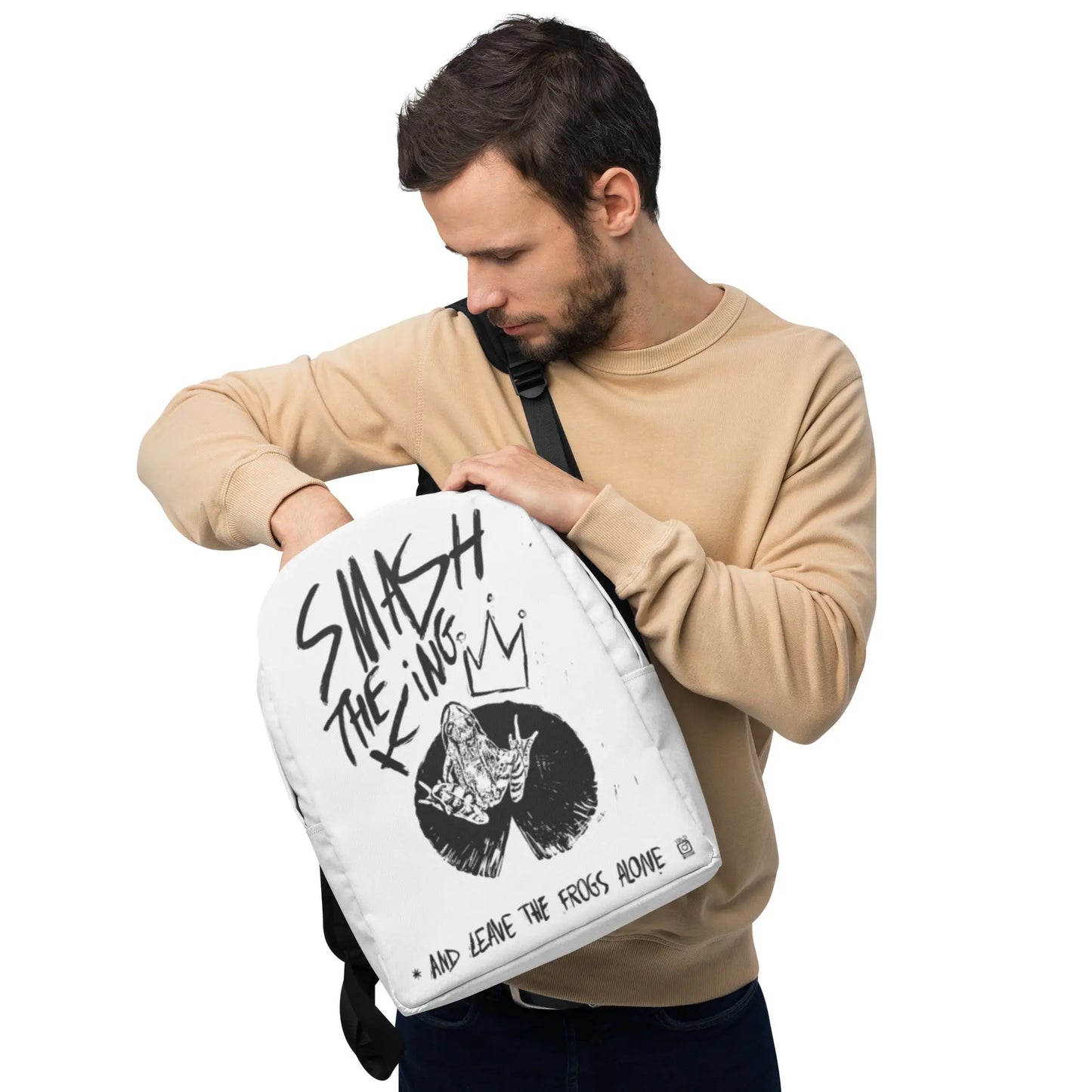 Sac à dos minimaliste - Smash the king - Ty - Art