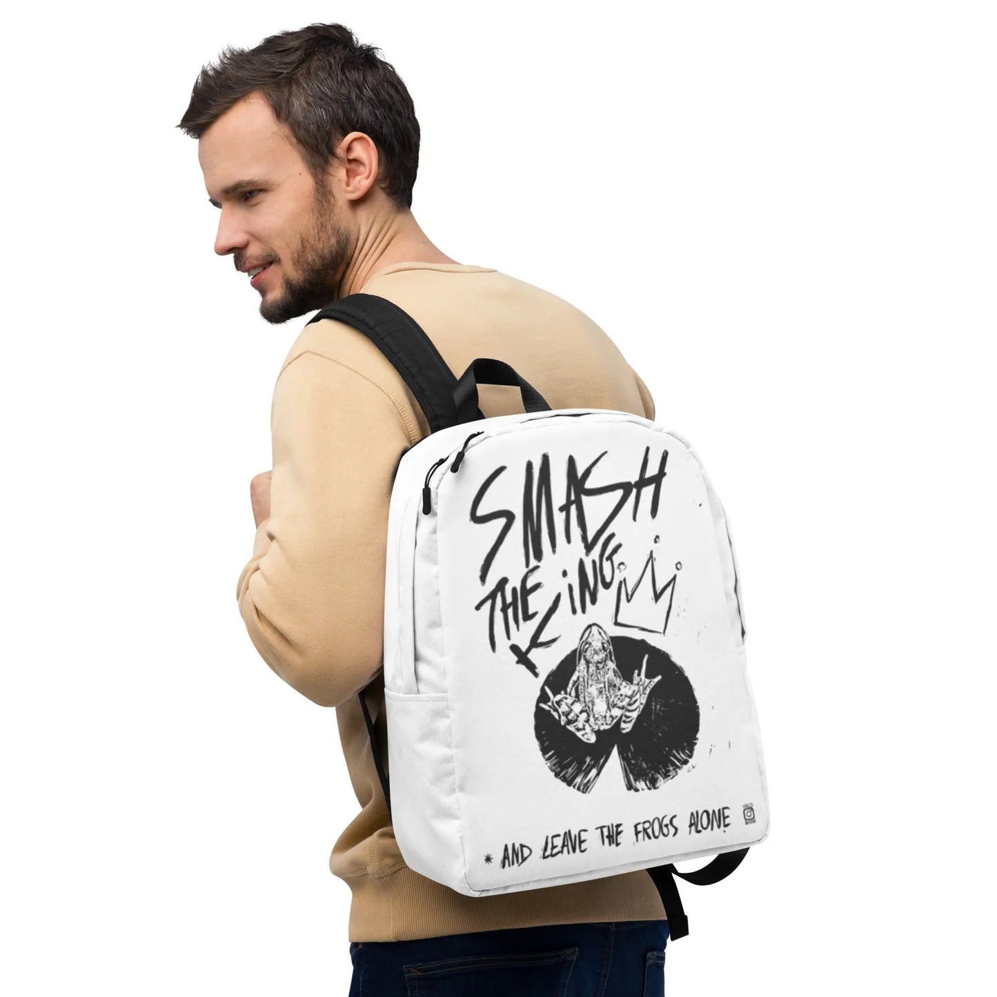 Sac à dos minimaliste - Smash the king - Ty - Art