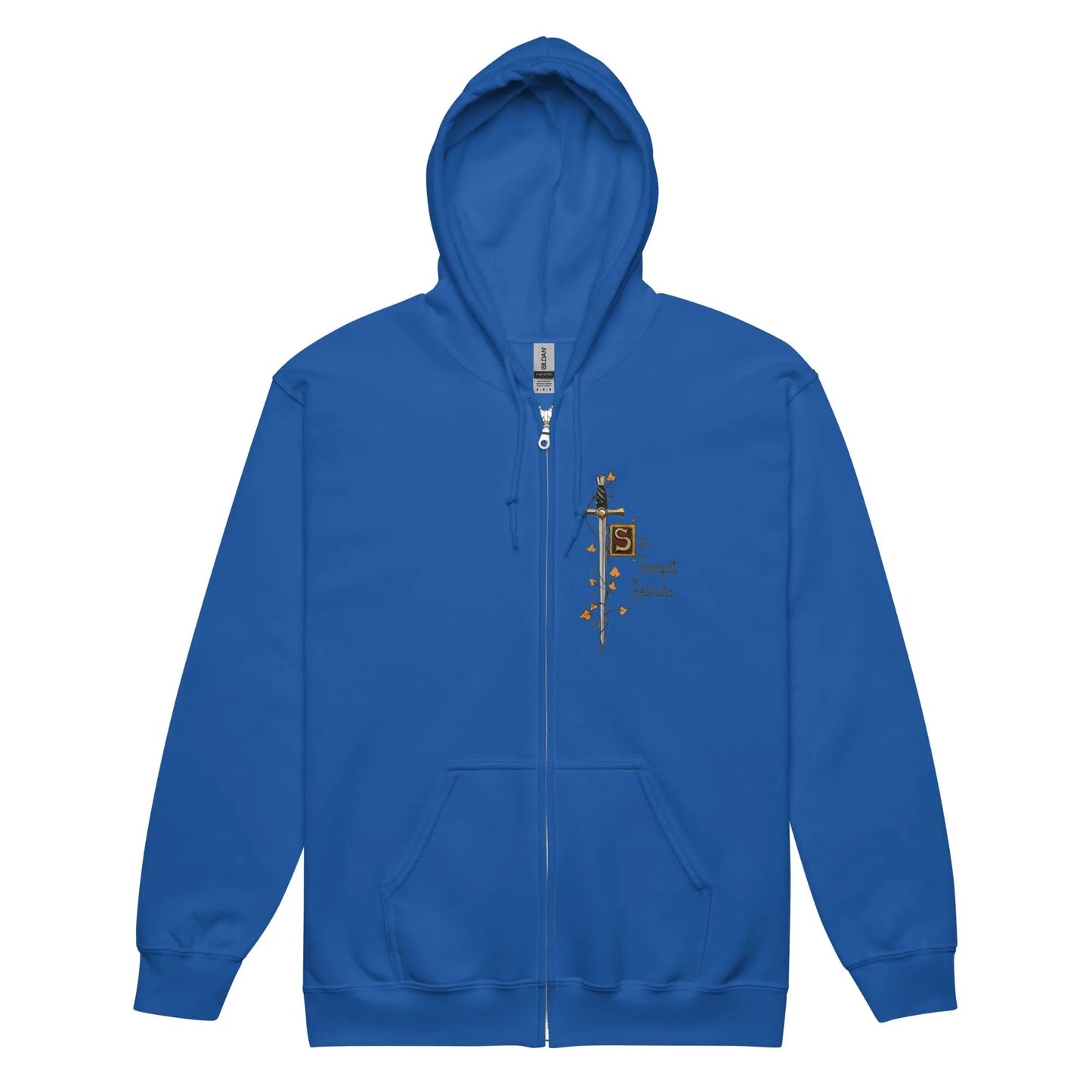 Sweat à capuche épais unisexe à fermeture éclair - Excalibur - Ty - Art