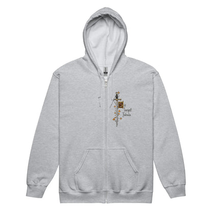 Sweat à capuche épais unisexe à fermeture éclair - Excalibur - Ty - Art
