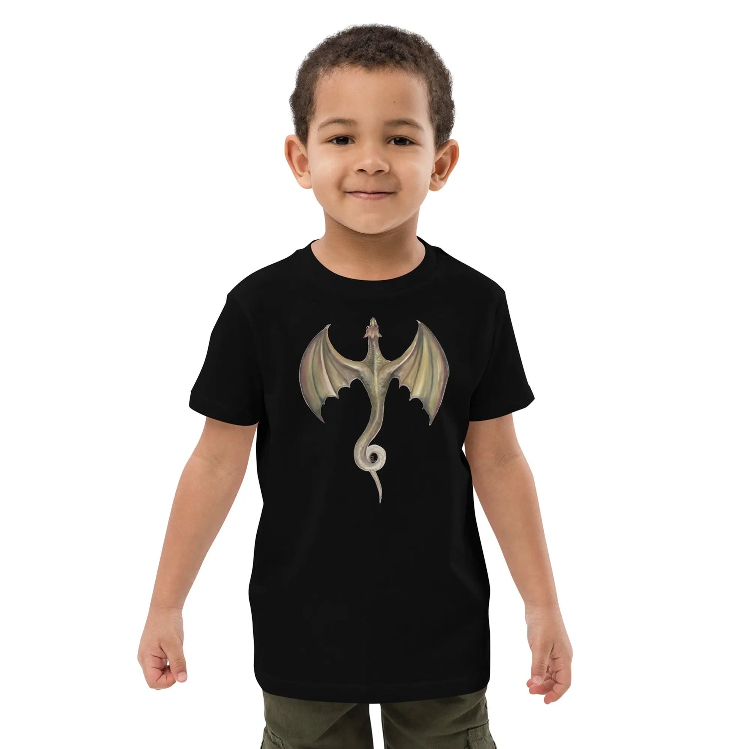 T-shirt en coton bio enfant - Dragon - Ty - Art